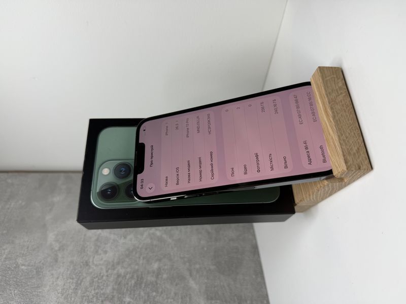 Apple iPhone 13 Pro 256GB Green Box 100% 0997 фото