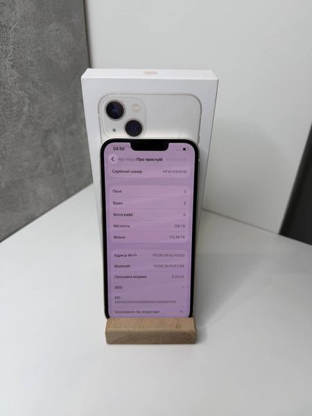 Apple iPhone 13 128GB Starlight 100% 79187 фото
