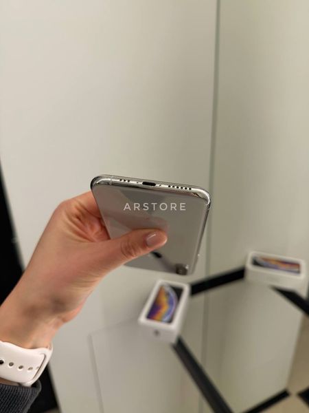 Apple iPhone XS 64 Silver 100% 6275 фото