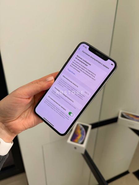Apple iPhone XS 64 Silver 100% 6275 фото