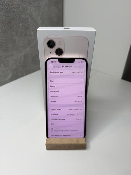 Apple iPhone 13 256 Pink 100% Box 4942 фото