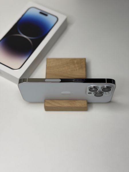 Apple iPhone 14 Pro 128 GB Silver 100% box 5366 фото