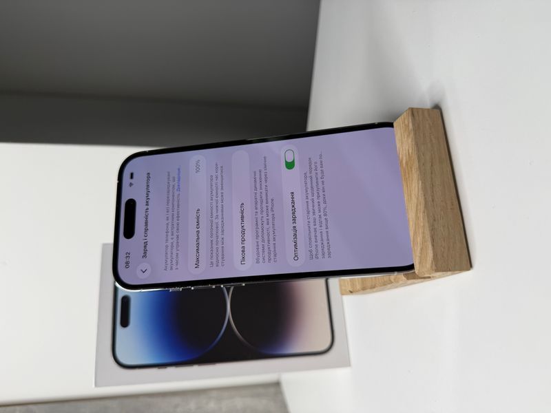Apple iPhone 14 Pro 128 GB Silver 100% box 5366 фото