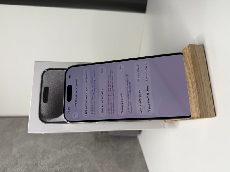 iPhone 15 Pro 256 GB Neverlock 95% 7749 фото